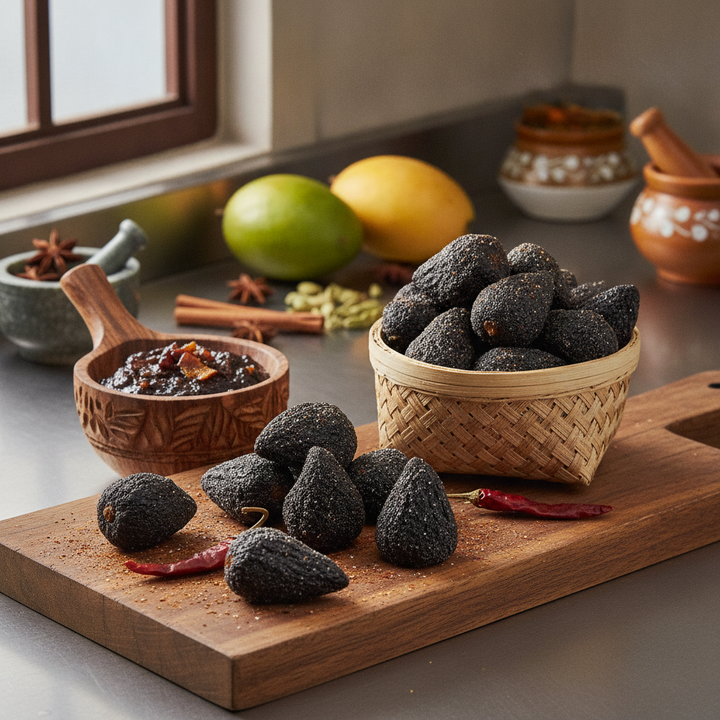 Black Mango candy options on Tadkasnacks